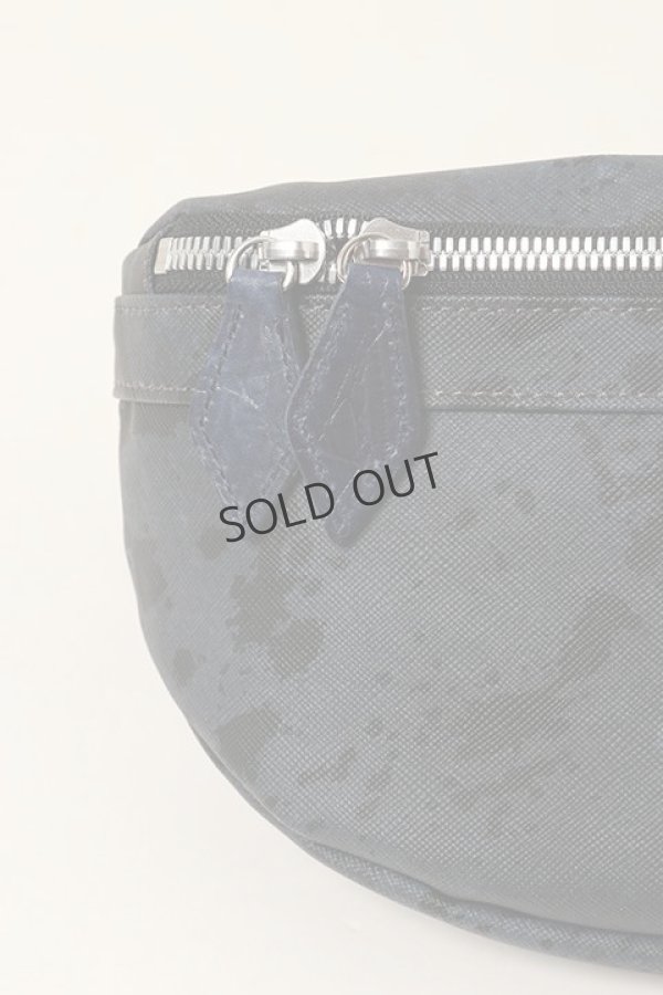 画像4: {SOLD}LMA（Leave Me Alone） ボディバッグ　blue(ノーマルZIP）{-BAA} (4)