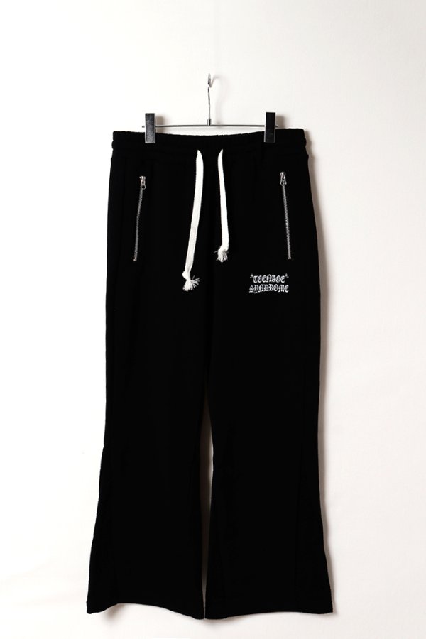 画像1: AUI NITE アウィナイト Logo sweat flare pants{-BEA} (1)