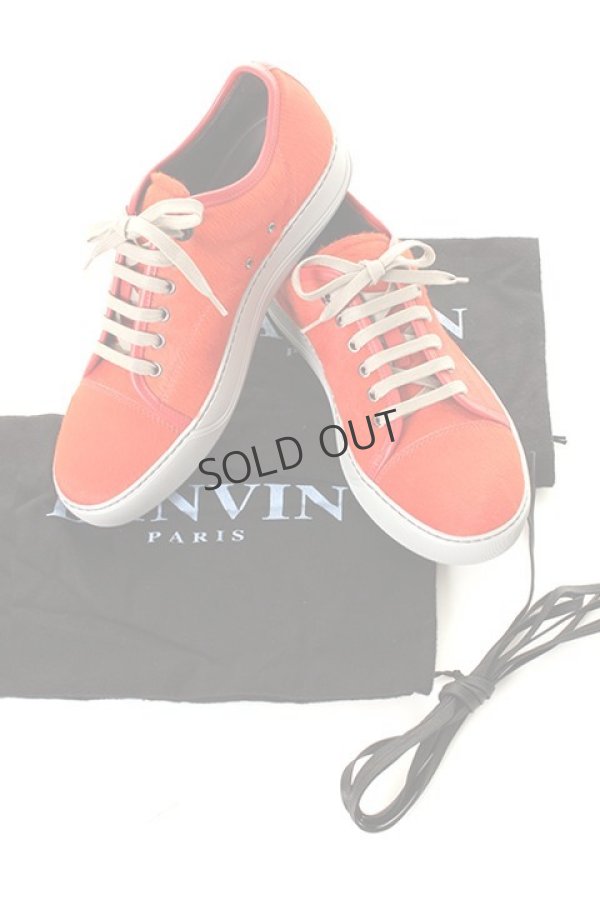 画像4: {SOLD}LANVIN ランバン ハラコスニーカー{-AES} (4)