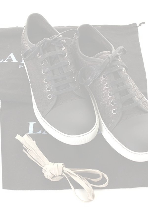 画像4:   LANVIN ランバン パイソンスニーカー{-AES} (4)