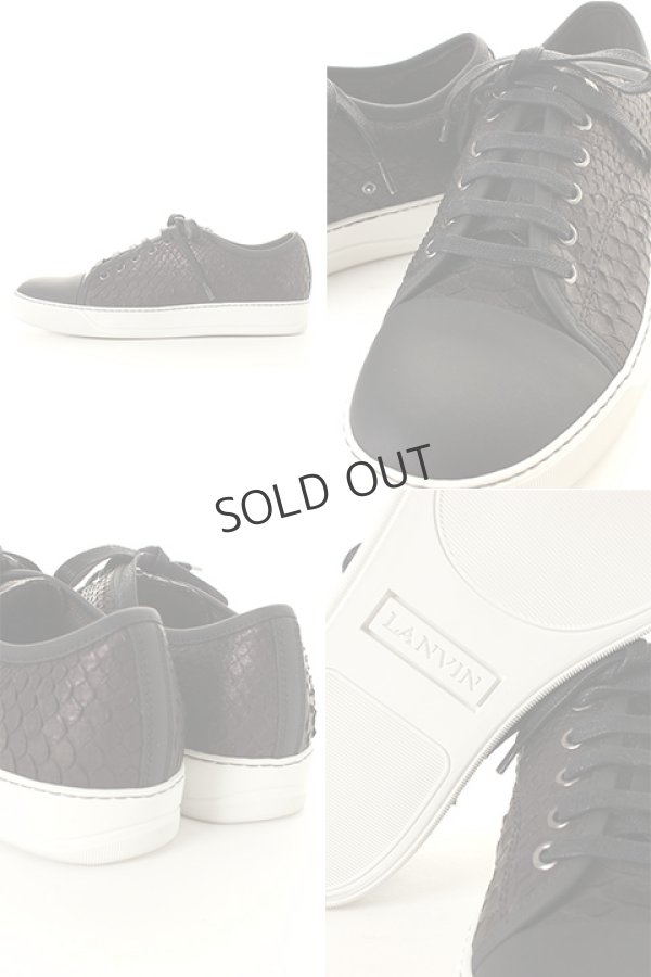 画像5: {SOLD}LANVIN ランバン パイソンスニーカー{-AES} (5)