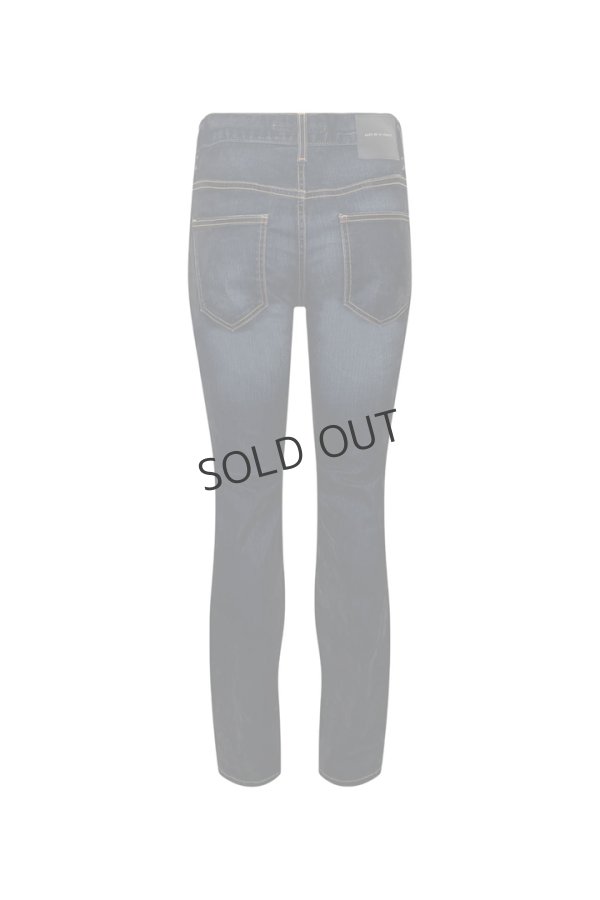 画像2: {SOLD}Cout De La Liberte コート デ ラ リベルテ Jimmy-Stretch Suede Denim Flare{-BDA} (2)