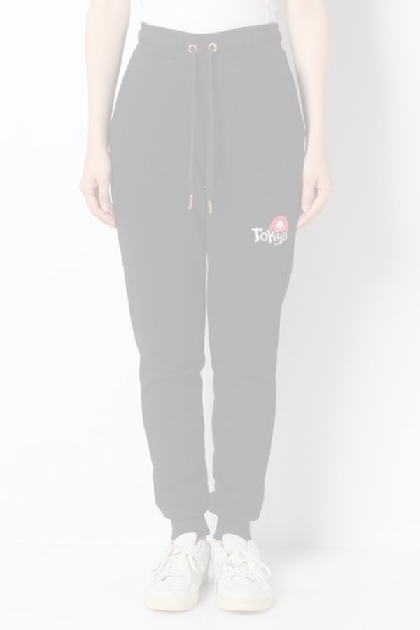 画像2:   MOOSE KNUCKLES ムースナックルズ SWEATPANTS JAPAN LIMITED{20I-M30LR751ET-BLK-BAS} (2)