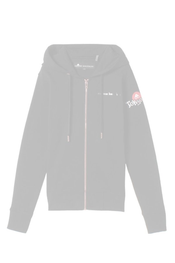画像1:   MOOSE KNUCKLES ムースナックルズ ZIP UP HOODIE JAPAN LIMITED{20I-M30LS613ET-BLK-BAS} (1)