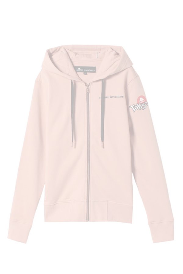 画像1:   MOOSE KNUCKLES ムースナックルズ ZIP UP HOODIE JAPAN LIMITED{20I-M30LS613ET-PNK-BAS} (1)