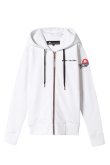 画像1: {SOLD}MOOSE KNUCKLES ムースナックルズ ZIP UP HOODIE JAPAN LIMITED{20I-M30LS613ET-WHT-BAS} (1)