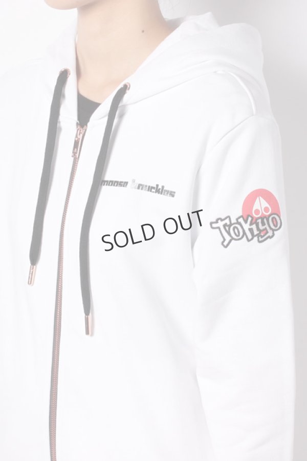 画像3: {SOLD}MOOSE KNUCKLES ムースナックルズ ZIP UP HOODIE JAPAN LIMITED{20I-M30LS613ET-WHT-BAS} (3)