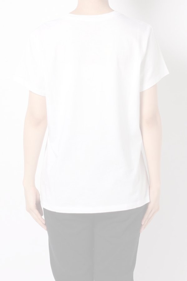 画像4:   MOOSE KNUCKLES ムースナックルズ T SHIRT JAPAN LIMITED{20I-M30LT707ET-WHT-BAS} (4)