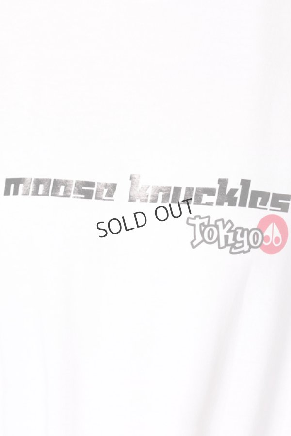 画像5: {SOLD}MOOSE KNUCKLES ムースナックルズ T SHIRT JAPAN LIMITED{20I-M30LT707ET-WHT-BAS} (5)