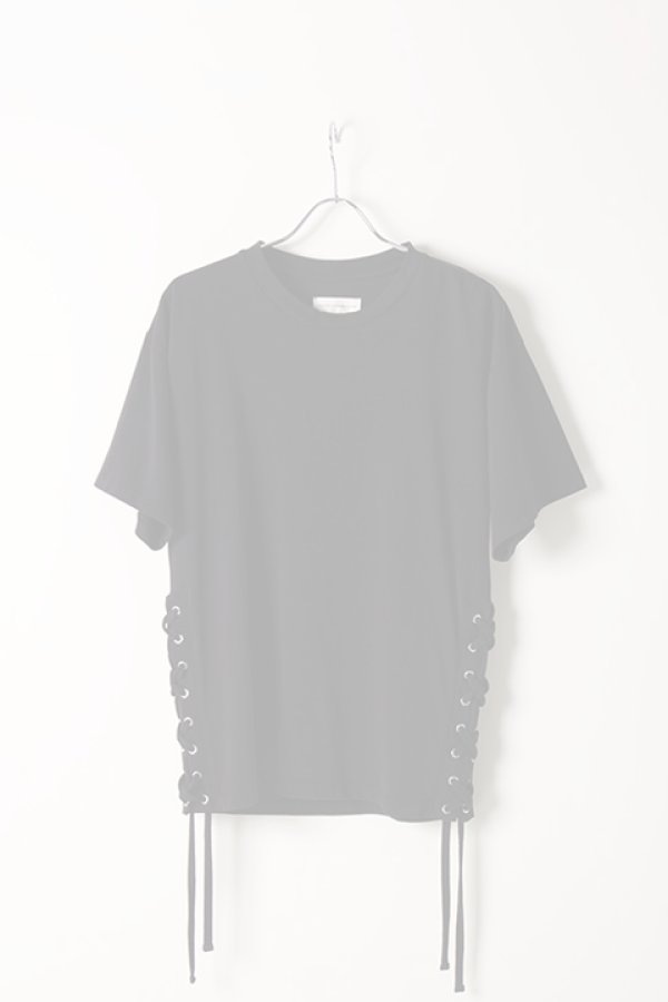 画像1:   Faith Connexion フェイスコネクション LACED TEESHIRT{-AIS} (1)