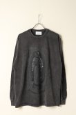 画像1: {SOLD}SLAVE OF MAYO スレイブオブメイヨー DOUBLE NAME LIMITED ITEM Maria Tee L/S{MARIA-L/S-BLK/クリスタル-BBA} (1)