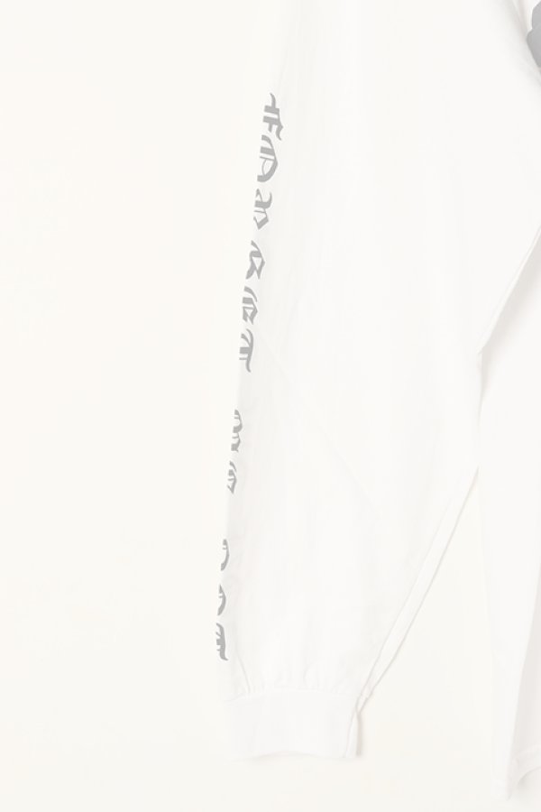 画像4:   SLAVE OF MAYO スレイブオブメイヨー DOUBLE NAME LIMITED ITEM Maria Tee L/S{MARIA-L/S-WHT/クリスタル-BBA} (4)
