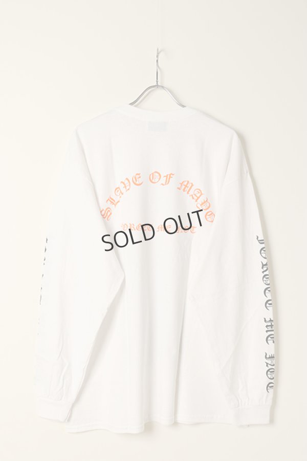 画像5: {SOLD}SLAVE OF MAYO スレイブオブメイヨー DOUBLE NAME LIMITED ITEM Maria Tee L/S{MARIA-L/S-WHT/クリスタル-BBA} (5)
