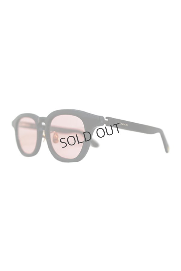 画像2: {SOLD}MAYO メイヨー MAYO WAYFARER SUNGLASSES - BLACK × PINK{-BDA} (2)
