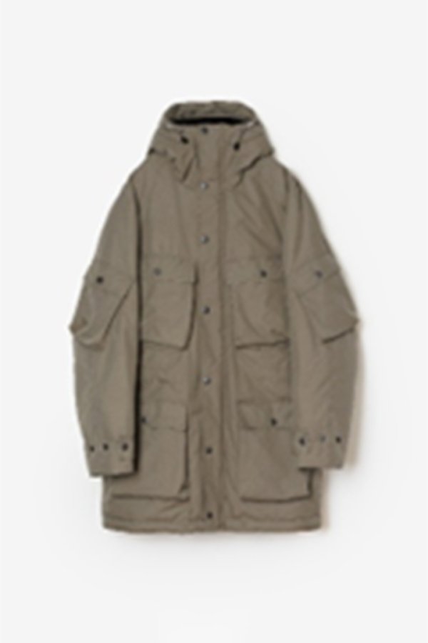 画像1: VEIN ヴェイン  NY GROSGRAIN PADDED OVERCOAT{VC62-302-BFA} (1)