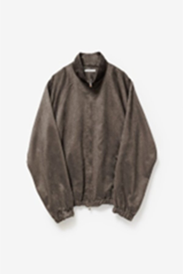 画像1: VEIN ヴェイン  SYNTHETIC SUEDE TRACK JACKET{VB62-316-BFA} (1)