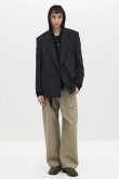 画像5: STILL ATTACHMENT スティル アタッチメント SP160 WO SHORT BEAVER DOUBLE-BREASTED JACKET{AG62-056-BFA} (5)