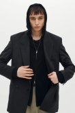 画像6: STILL ATTACHMENT スティル アタッチメント SP160 WO SHORT BEAVER DOUBLE-BREASTED JACKET{AG62-056-BFA} (6)