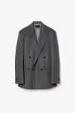 画像1: STILL ATTACHMENT スティル アタッチメント SP160 WO SHORT BEAVER DOUBLE-BREASTED JACKET{AG62-056-BFA} (1)