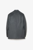 画像2: STILL ATTACHMENT スティル アタッチメント SP160 WO SHORT BEAVER DOUBLE-BREASTED JACKET{AG62-056-BFA} (2)