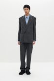 画像4: STILL ATTACHMENT スティル アタッチメント SP160 WO SHORT BEAVER DOUBLE-BREASTED JACKET{AG62-056-BFA} (4)