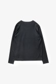 画像2: STILL ATTACHMENT スティル アタッチメント SP160 WO JERSEY CUTOFF L/S TEE{AJ62-072-BFA} (2)