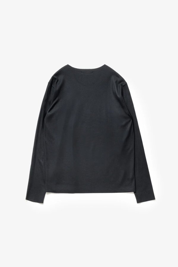 画像2: STILL ATTACHMENT スティル アタッチメント SP160 WO JERSEY CUTOFF L/S TEE{AJ62-072-BFA} (2)