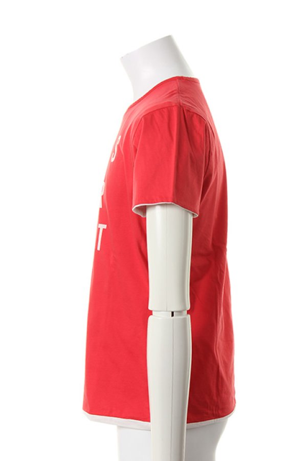 画像3: 【 50%OFF セール12,100円→6,050円】 Marbles マーブルズ NEO-LOGO REVERSIBLE T-SHIRTS{MCS-S1510-WHTORG-AES} (3)