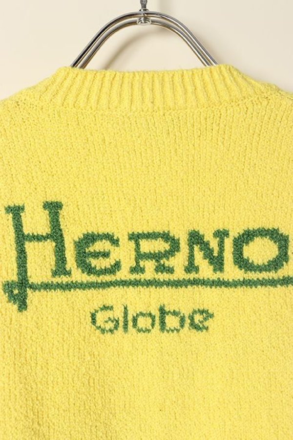 画像5: 【 30%OFF セール63,800円→44,660円】 HERNO ヘルノ オーガニックコットン ブークレ グローブ セーター{MG00001UG720383110-BCS} (5)