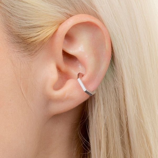画像4: 【 20%OFF セール49,500円→39,600円】 Hirotaka ヒロタカ Ear Cuff S(WhiteGold){-AIA} (4)