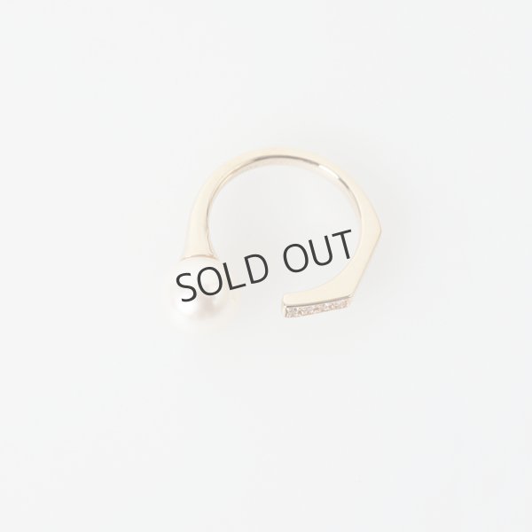 画像2: {SOLD}Hirotaka ヒロタカ Manhhatan Pearl Diamond Ring{-BAS} (2)