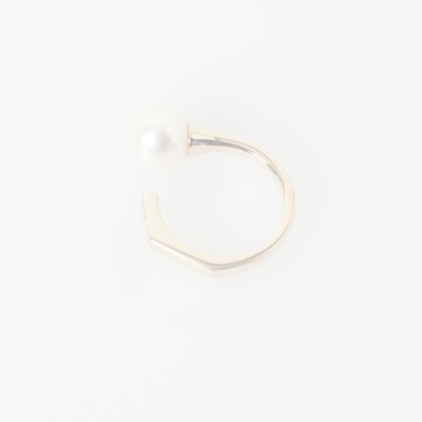 画像3:   Hirotaka ヒロタカ Manhhatan Pearl Diamond Ring{-BAS} (3)