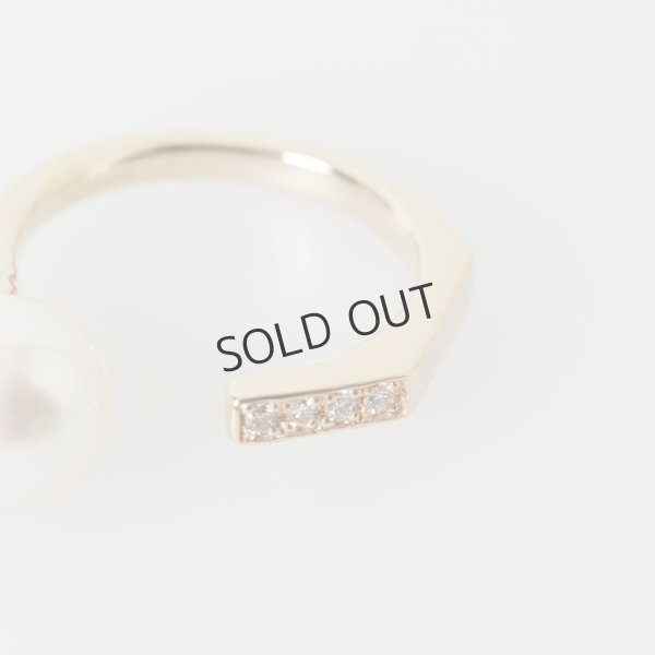 画像4: {SOLD}Hirotaka ヒロタカ Manhhatan Pearl Diamond Ring{-BAS} (4)