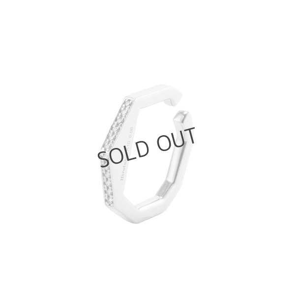 画像1: Hirotaka ヒロタカ Manhattan Diamond Ear Cuff{-BAS} (1)