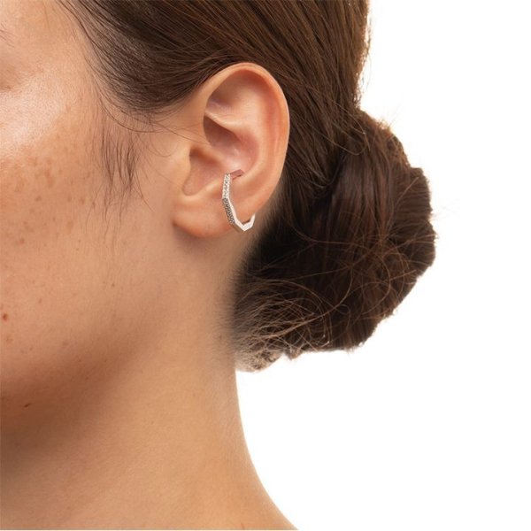 画像5: 【 20%OFF セール121,000円→96,800円】 Hirotaka ヒロタカ Manhattan Diamond Ear Cuff{-BAS} (5)