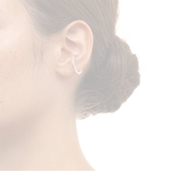 画像5:  {SOLD} Hirotaka ヒロタカ Manhattan Diamond Ear Cuff{-BAS} (5)
