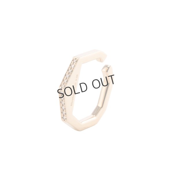 画像1: {SOLD}Hirotaka ヒロタカ Manhattan Diamond Ear Cuff{-BAS} (1)