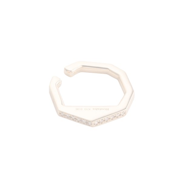画像2:  {SOLD} Hirotaka ヒロタカ Manhattan Diamond Ear Cuff{-BAS} (2)