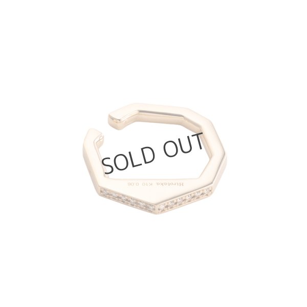 画像2: {SOLD}Hirotaka ヒロタカ Manhattan Diamond Ear Cuff{-BAS} (2)