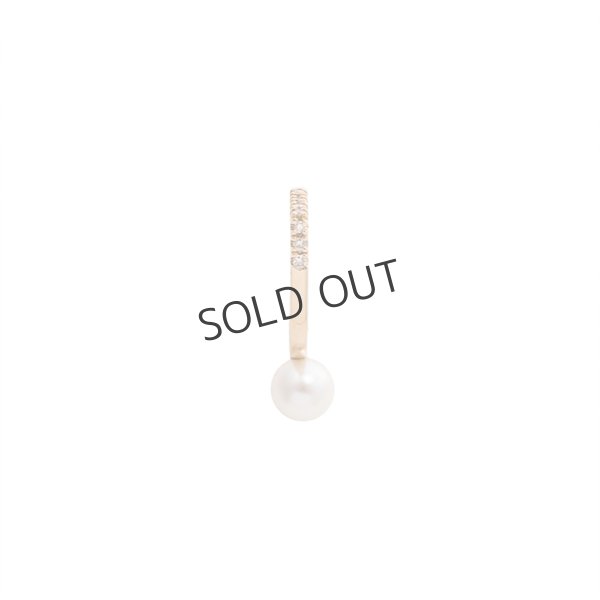 画像3: {SOLD}Hirotaka ヒロタカ Manhattan Pearl Diamond Earring{-BAS} (3)