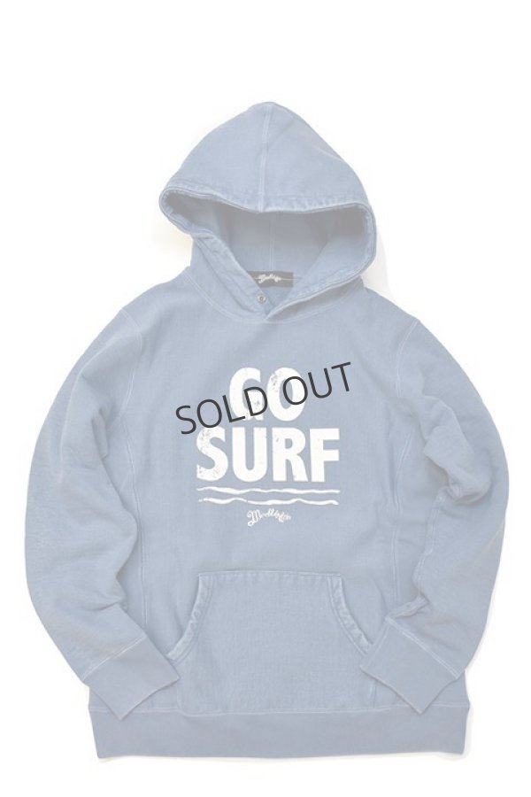 画像1: {SOLD}Marbles マーブルズ CHAMPION HEAVYWEIGHT PIGMENT DYED HOODY #GO SURF{-AHS} (1)