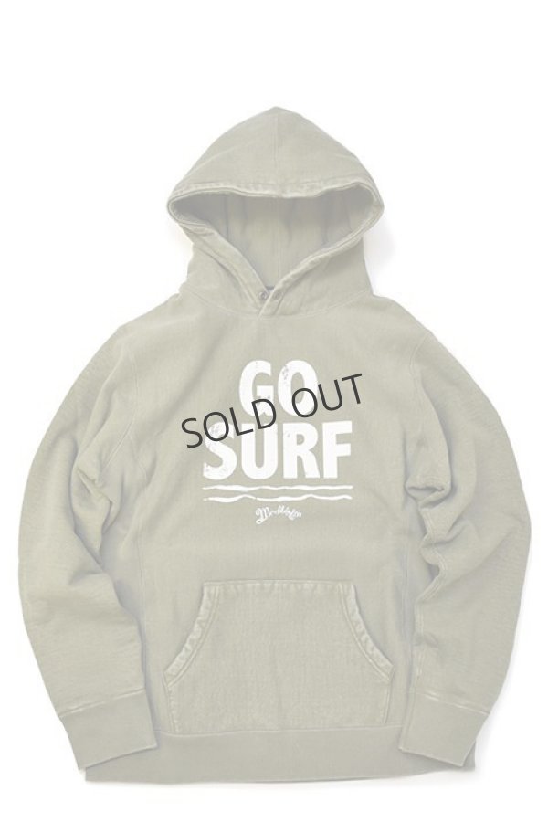 画像1: {SOLD}Marbles マーブルズ CHAMPION HEAVYWEIGHT PIGMENT DYED HOODY #GO SURF{-AHS} (1)