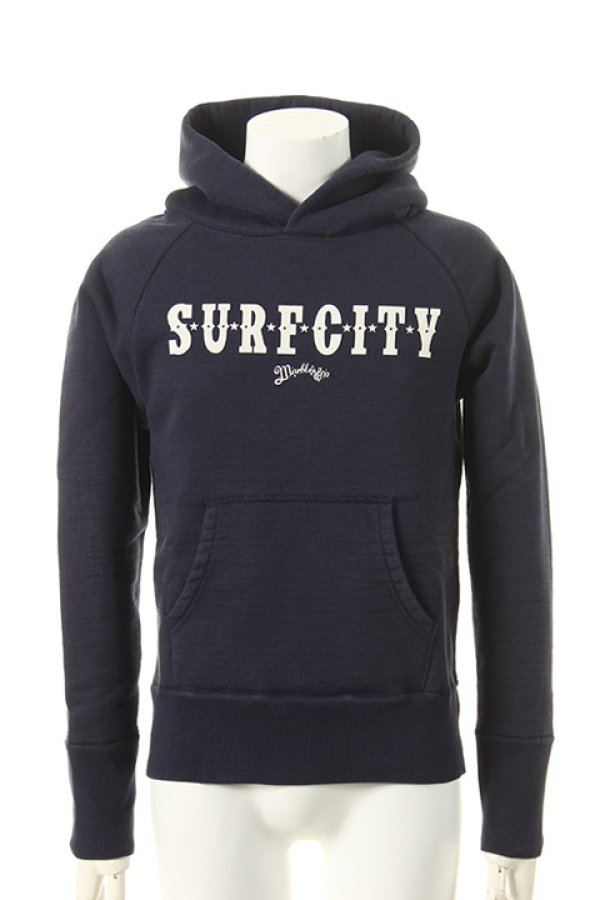 画像1: Marbles マーブルズ ULTRA HEAVY HOODED PARKA 【SURF CITY】{MHP-A14SP02-NVY-AES} (1)