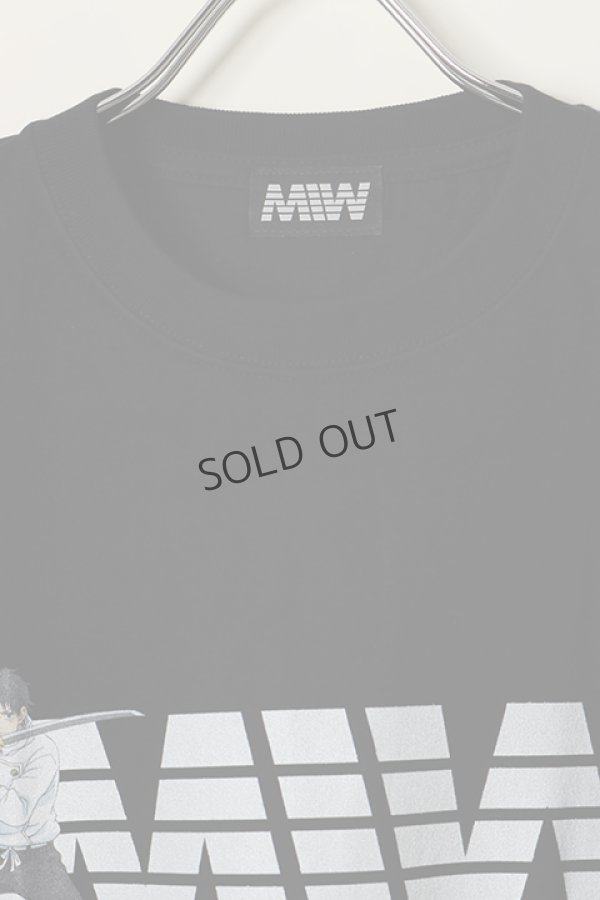 画像2: {SOLD}MADE IN WORLD メイドインワールド MIW × 劇場版 呪術廻戦0 crew neck tee / 乙骨憂太,五条悟{-BBS} (2)