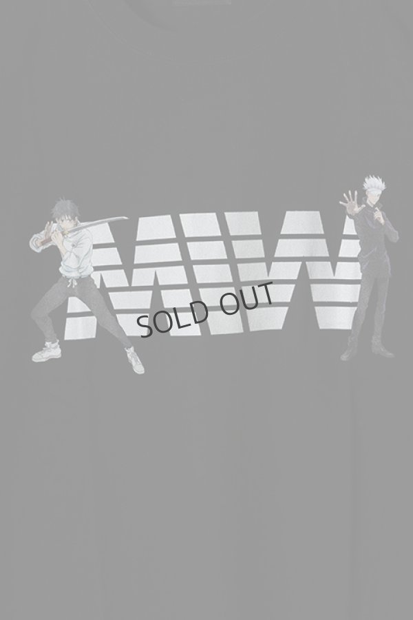 画像3: {SOLD}MADE IN WORLD メイドインワールド MIW × 劇場版 呪術廻戦0 crew neck tee / 乙骨憂太,五条悟{-BBS} (3)