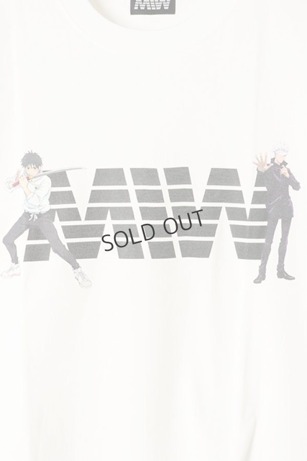 画像3: {SOLD}MADE IN WORLD メイドインワールド MIW × 劇場版 呪術廻戦0 crew neck tee / 乙骨憂太,五条悟{-BBS} (3)