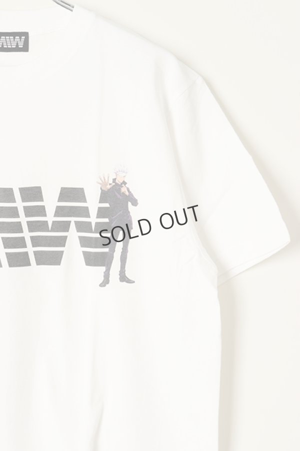 画像4: {SOLD}MADE IN WORLD メイドインワールド MIW × 劇場版 呪術廻戦0 crew neck tee / 乙骨憂太,五条悟{-BBS} (4)