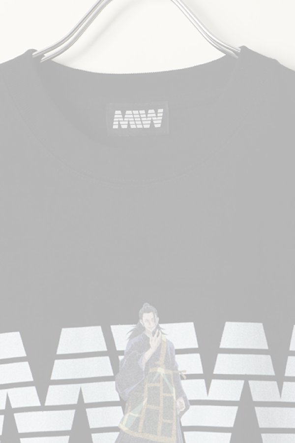 画像2:   MADE IN WORLD メイドインワールド MIW × 劇場版 呪術廻戦0 crew neck tee / 夏油傑 {-BBS} (2)