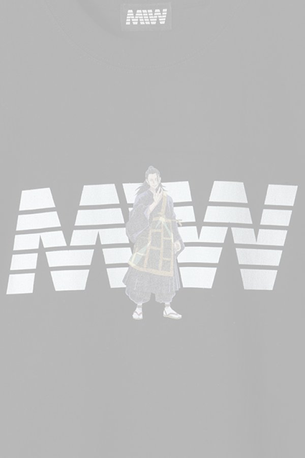 画像3:   MADE IN WORLD メイドインワールド MIW × 劇場版 呪術廻戦0 crew neck tee / 夏油傑 {-BBS} (3)