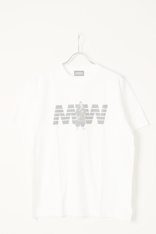 画像1:   MADE IN WORLD メイドインワールド MIW × 劇場版 呪術廻戦0 crew neck tee / 夏油傑 {-BBS} (1)